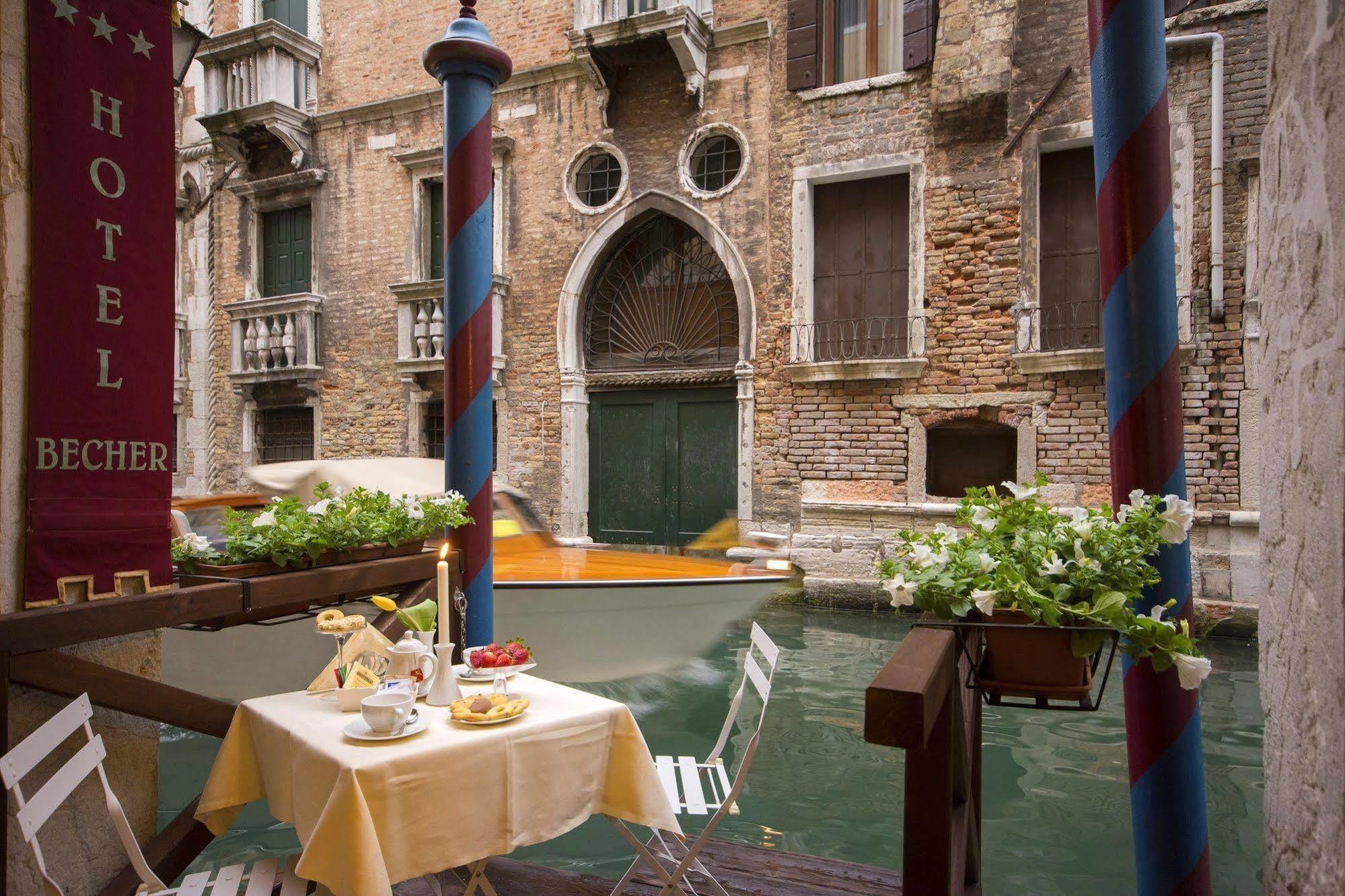 Hotel Becher Venedig Exteriör bild